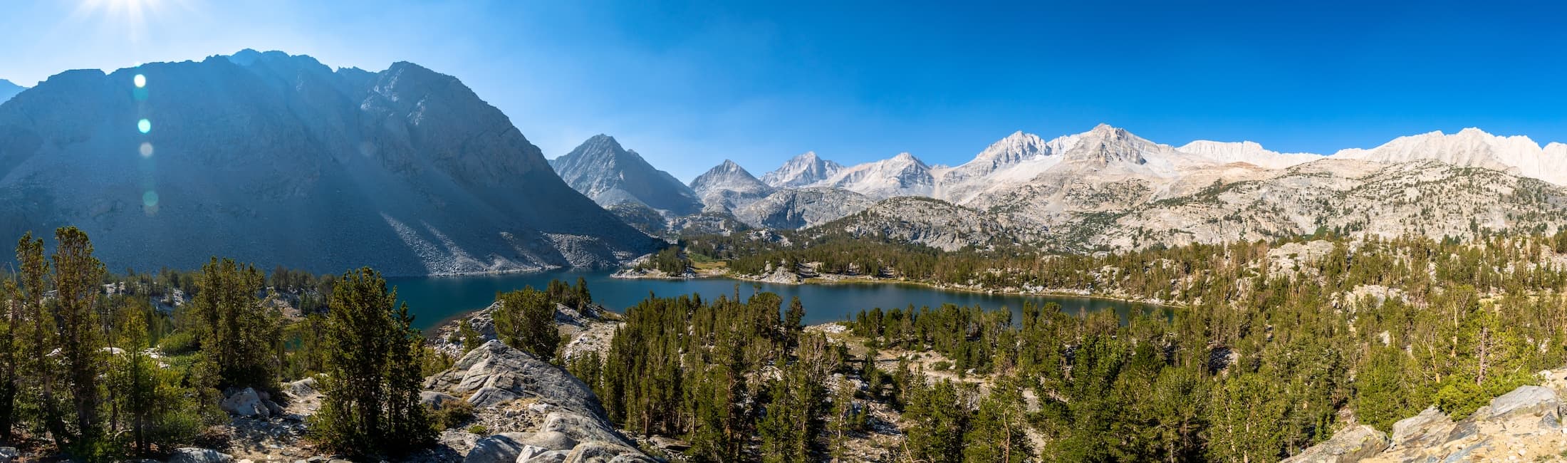 Chickenfoot Lake in The Little Lakes Valley of the Sierras. Photo by Brock Dallman
