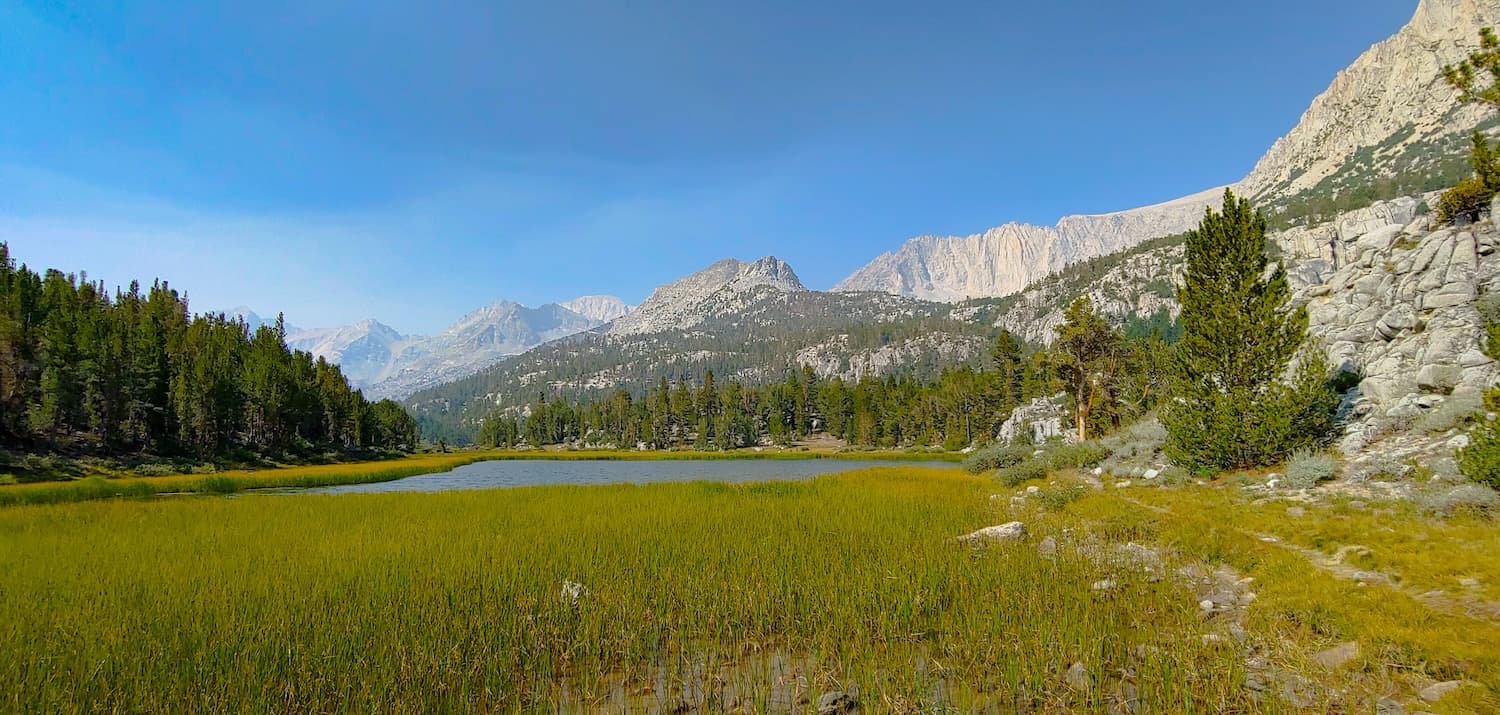 Small Lake off the Little Lakes Valley trail 2912