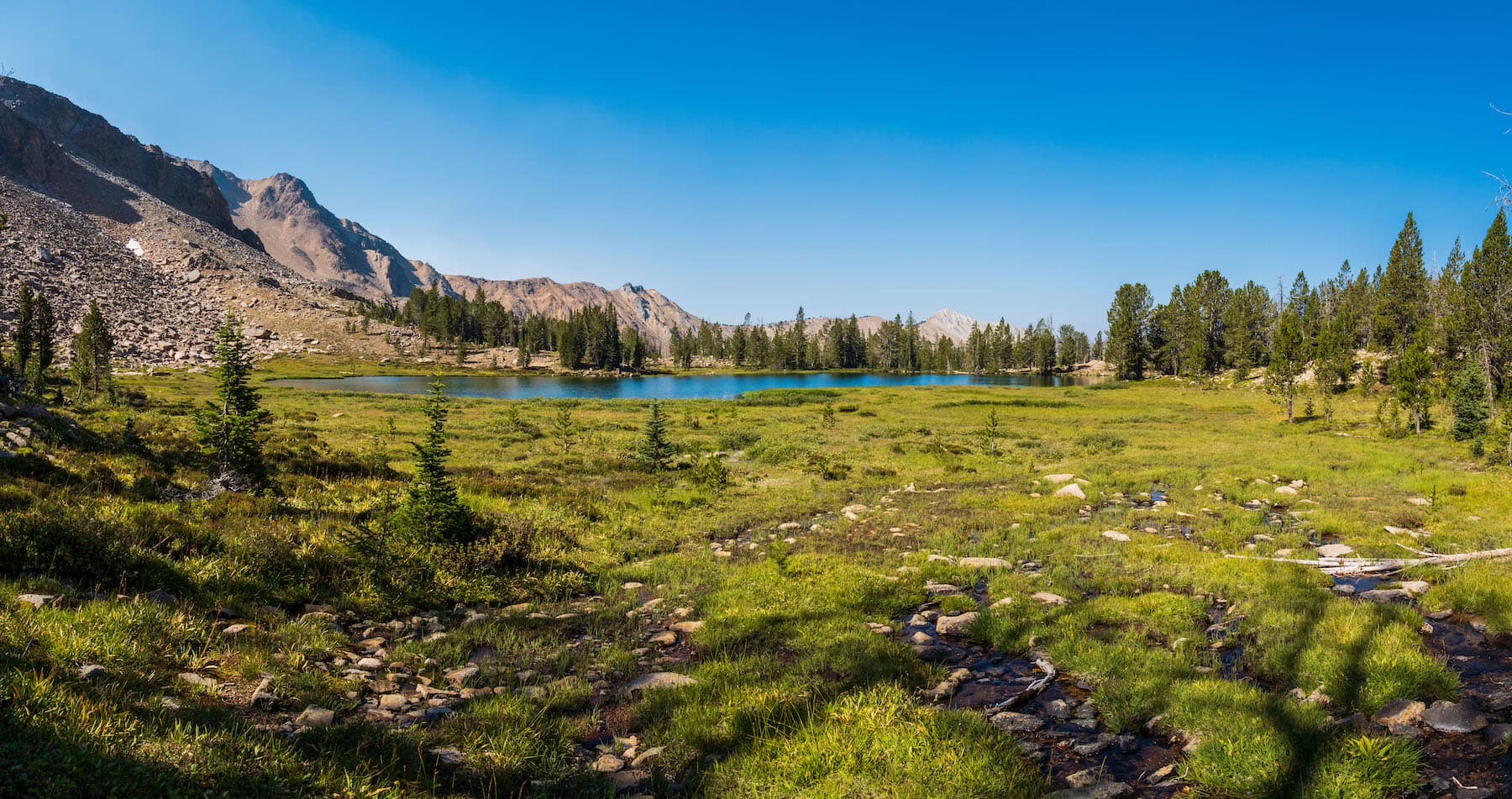 Born Lakes on the White Clouds Loop trail