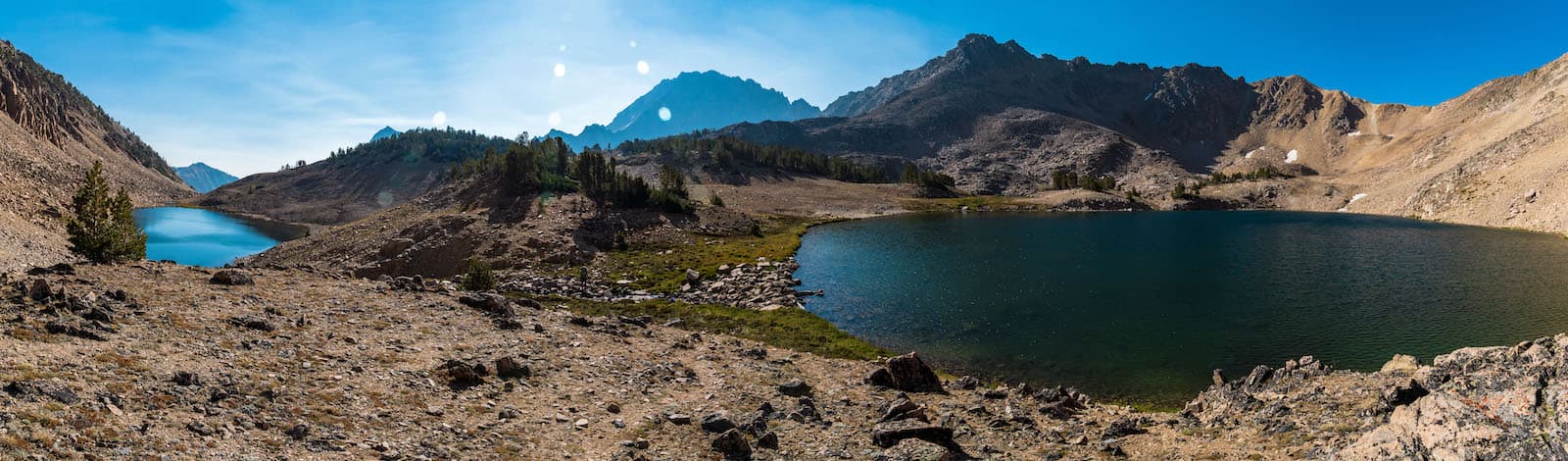 Four Lakes Basin in the White Clouds Mountains of Idaho
