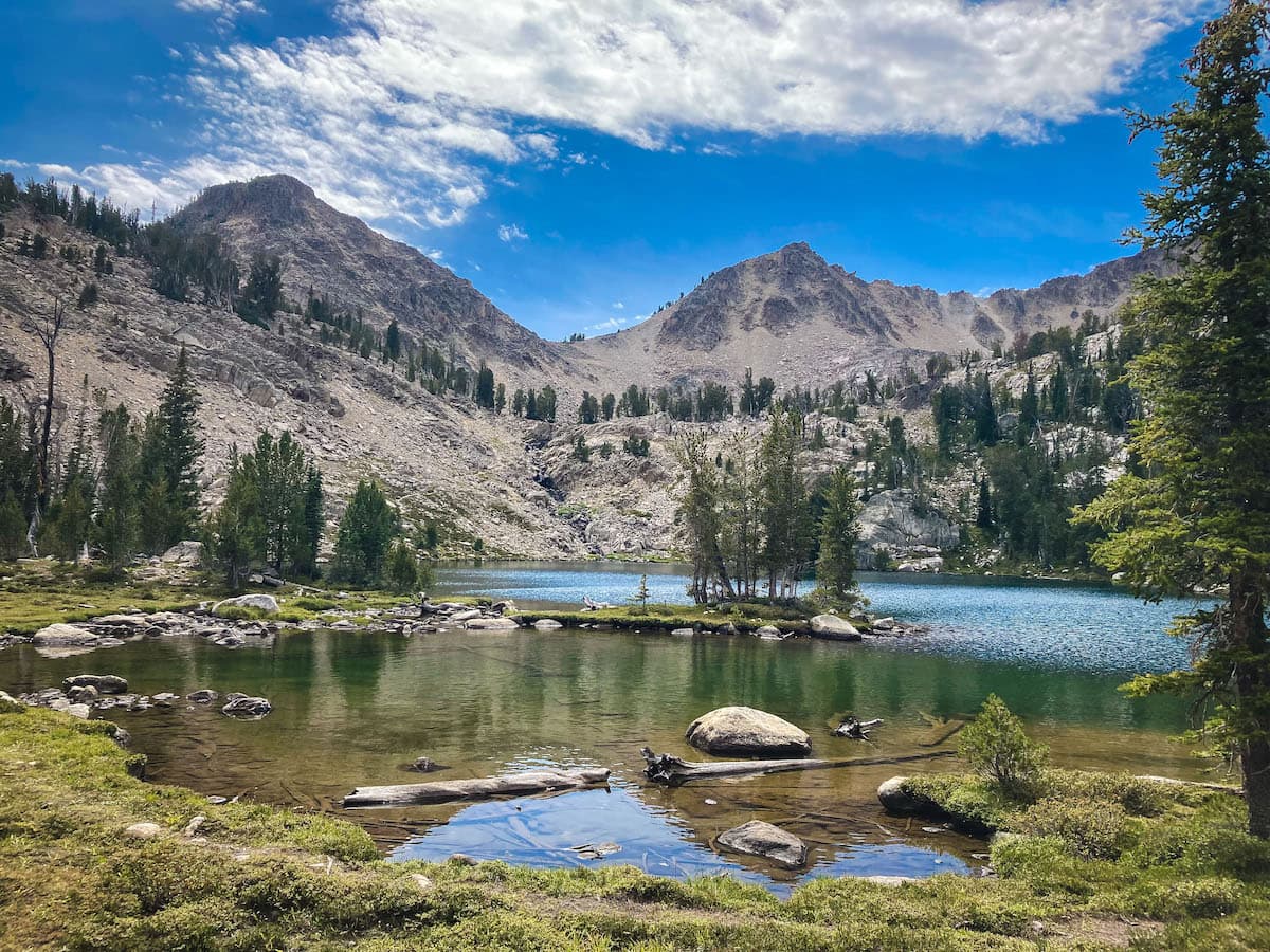 Hummock Lake in the  Boulder Chain Lakes Basin
