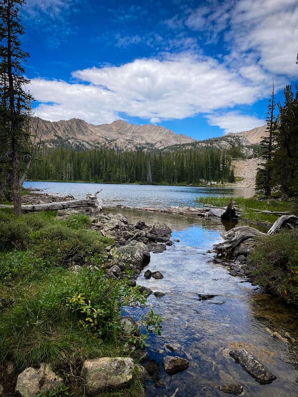 Hummock Lake in the  Boulder Chain Lakes Basin