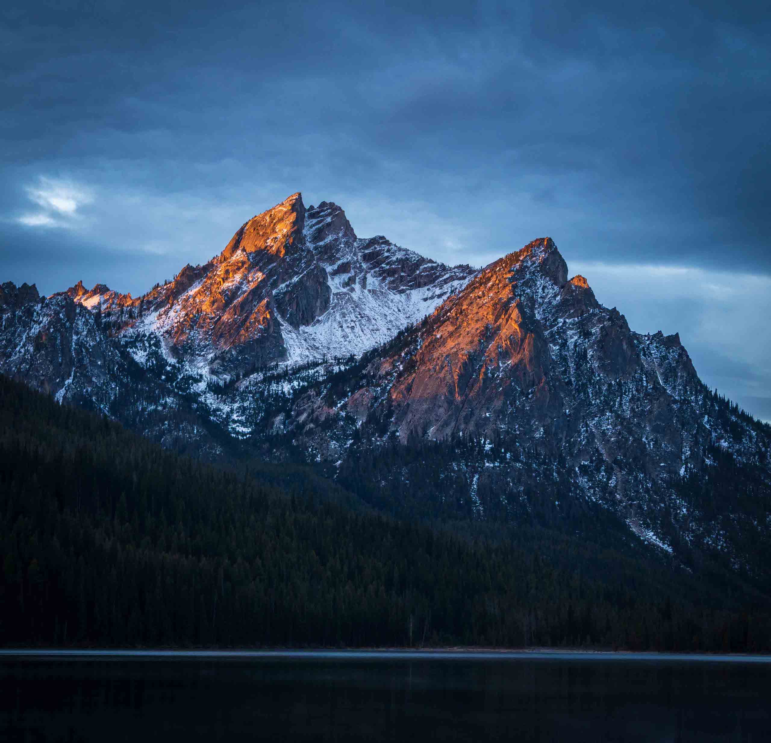 McGowan Peak in Idaho's Sawtooth Wilderness.  Photo by Brock Dallman