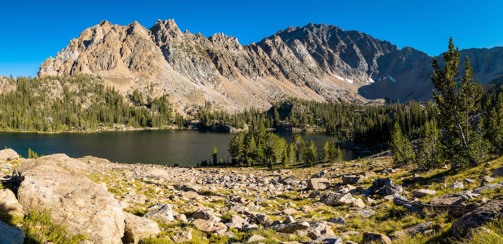 Quiet Lake and Castle Peak