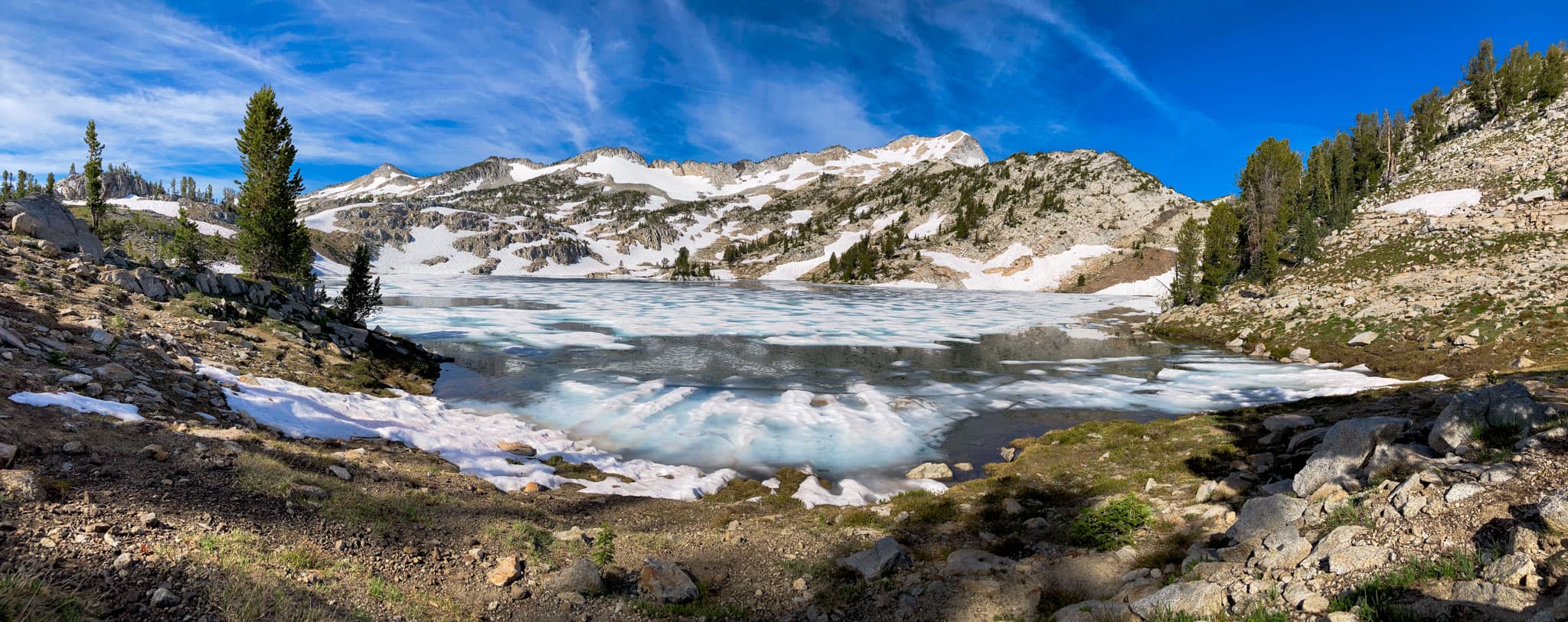 Prospect Lake in the Eagle Cap Wilderness