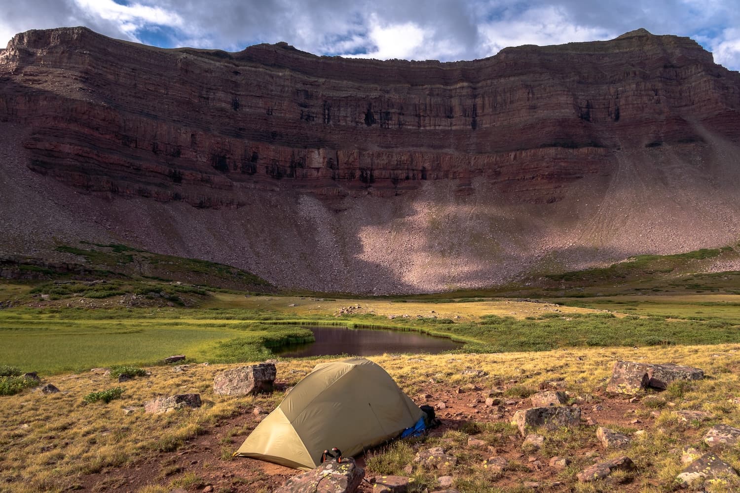 Brock in the Eagle Cap Wilderness