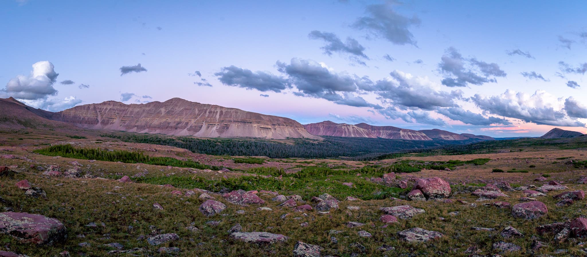 Evening Thunderhead in theb Uintas