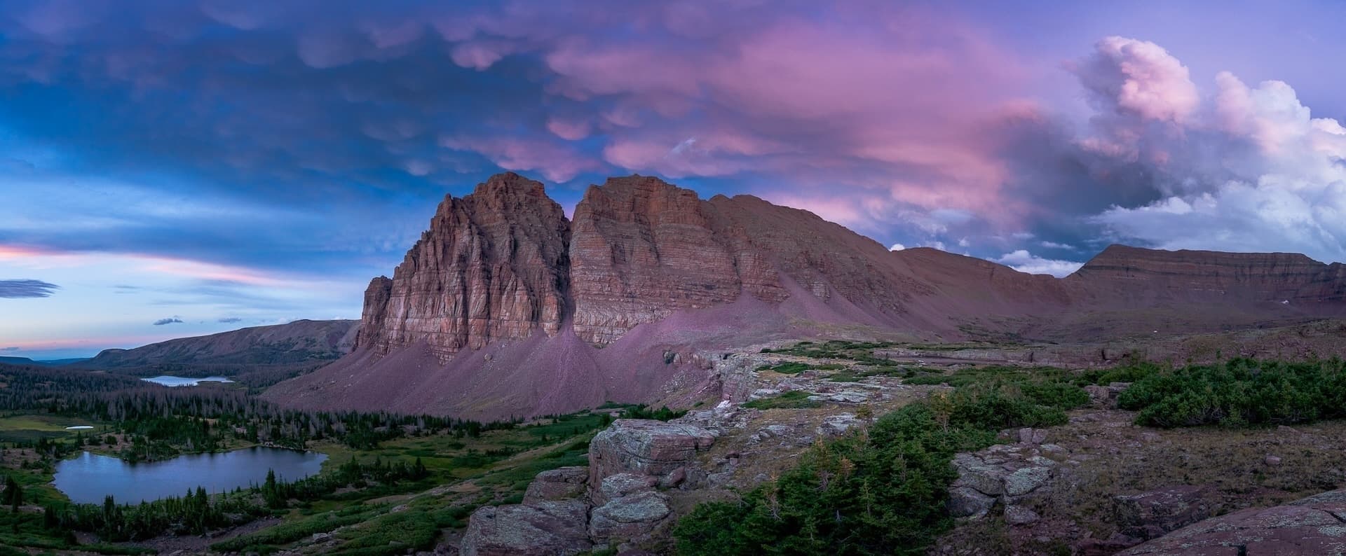 Red Castle in the Fading Light. Photo by Brock Dallman