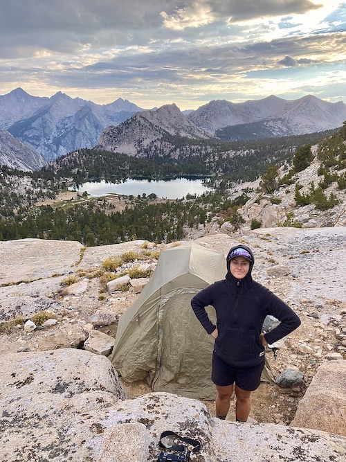 A nice campspot above Bullfrog Lake