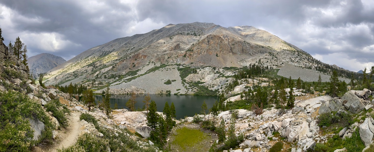 Dollar Lake along the John Muir Trail in Kings Canyon National Park