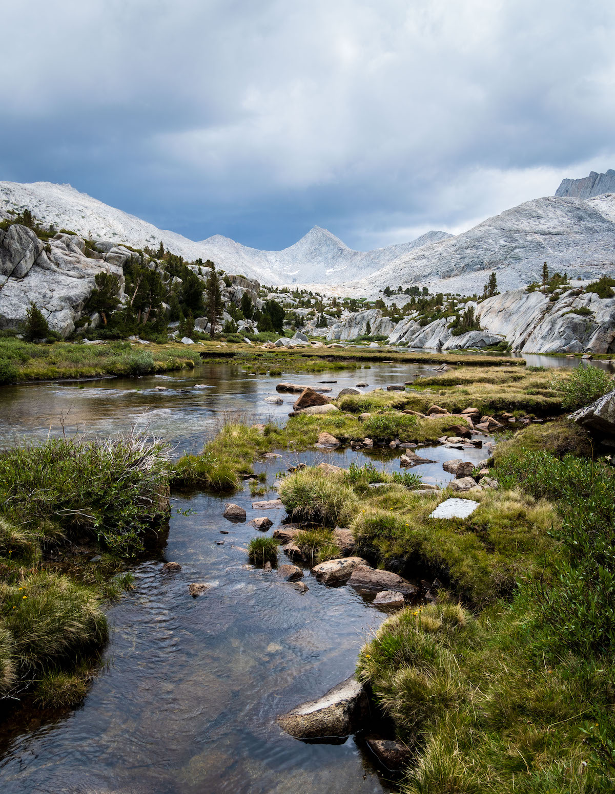 Seven Gables Mountains in the Sierras