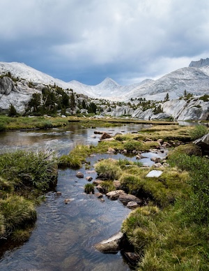 A creek near the Seven Gables