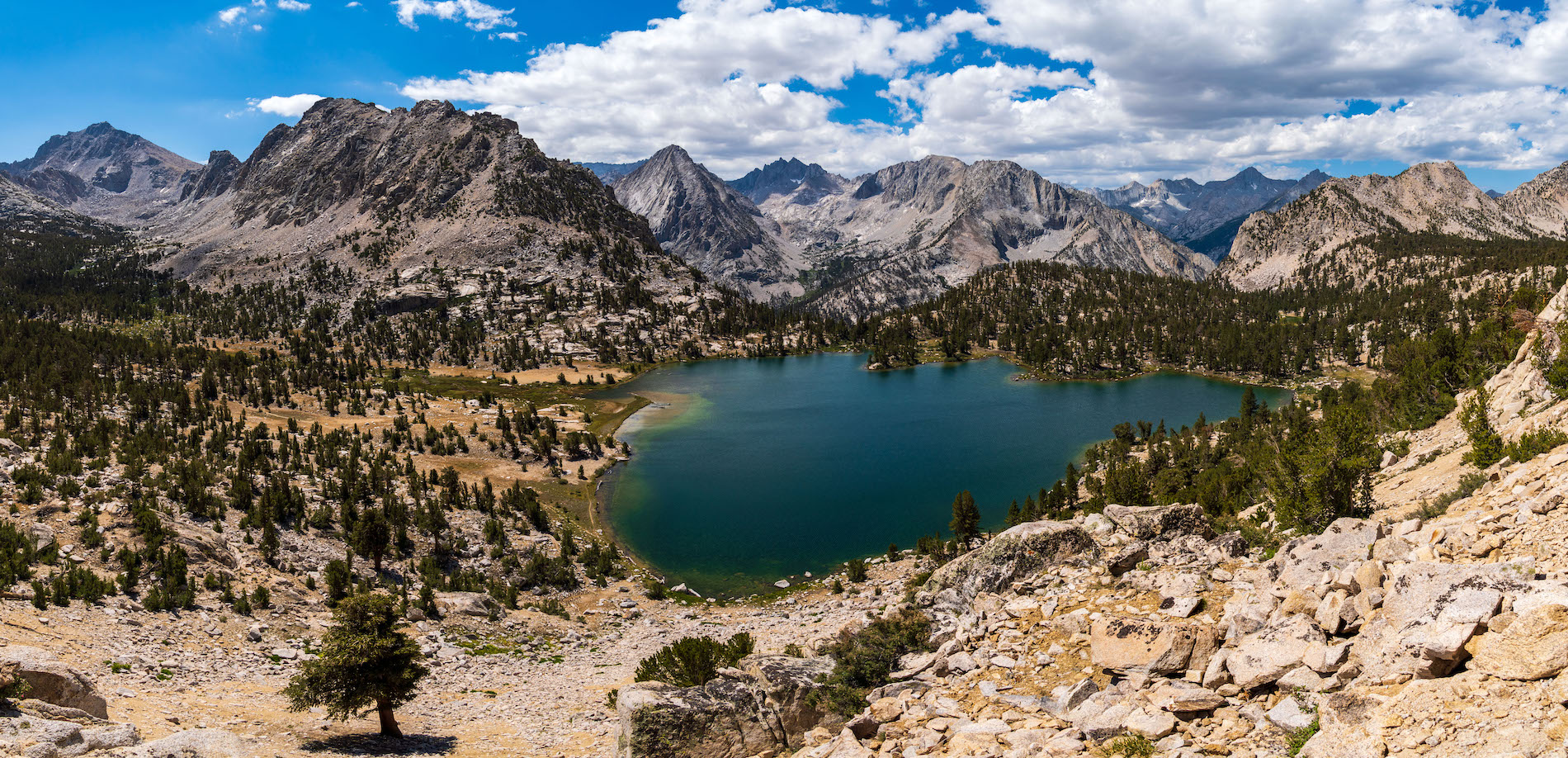 Bullfrog Lake in Kings Canyon National Park. Photo by Brock Dallman