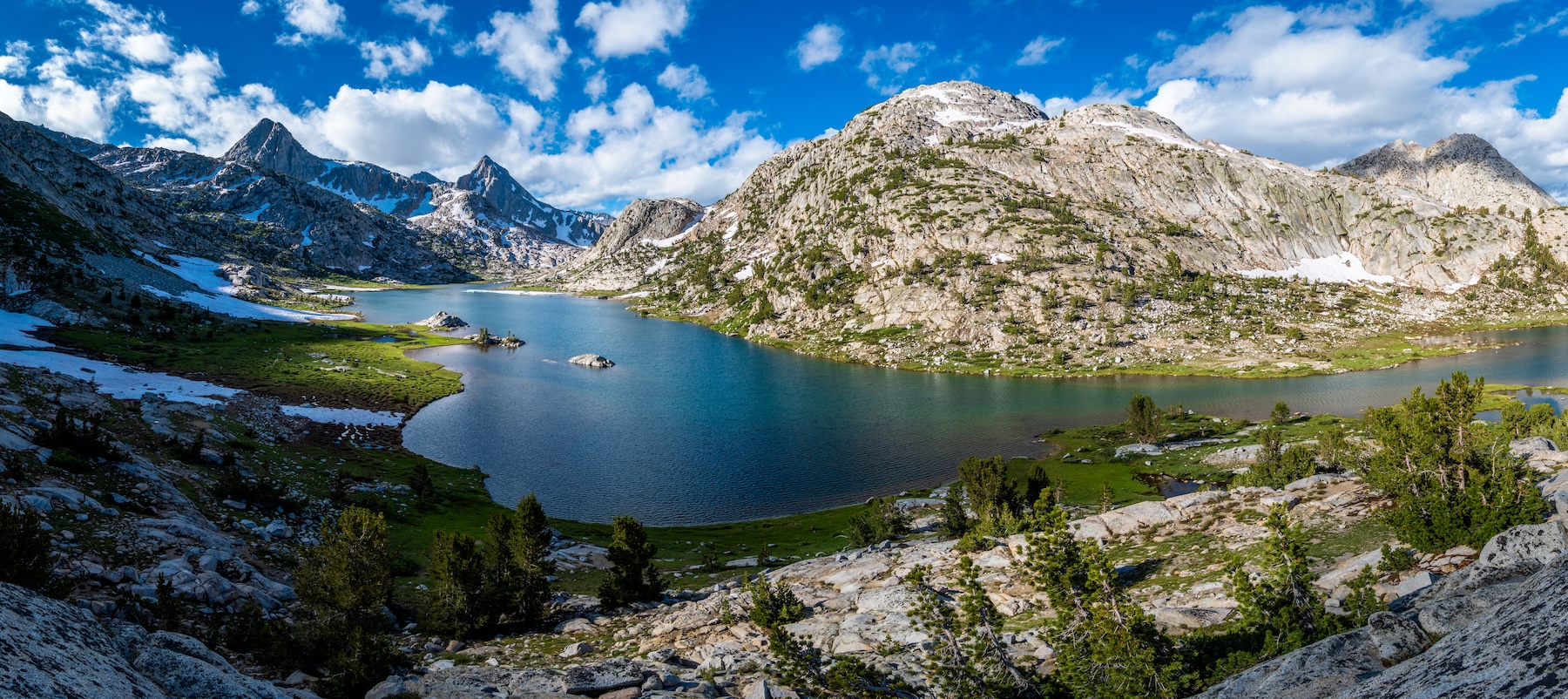 Evolution Lake in California's Kings Canyon National Park. Photo  by Brock Dallman