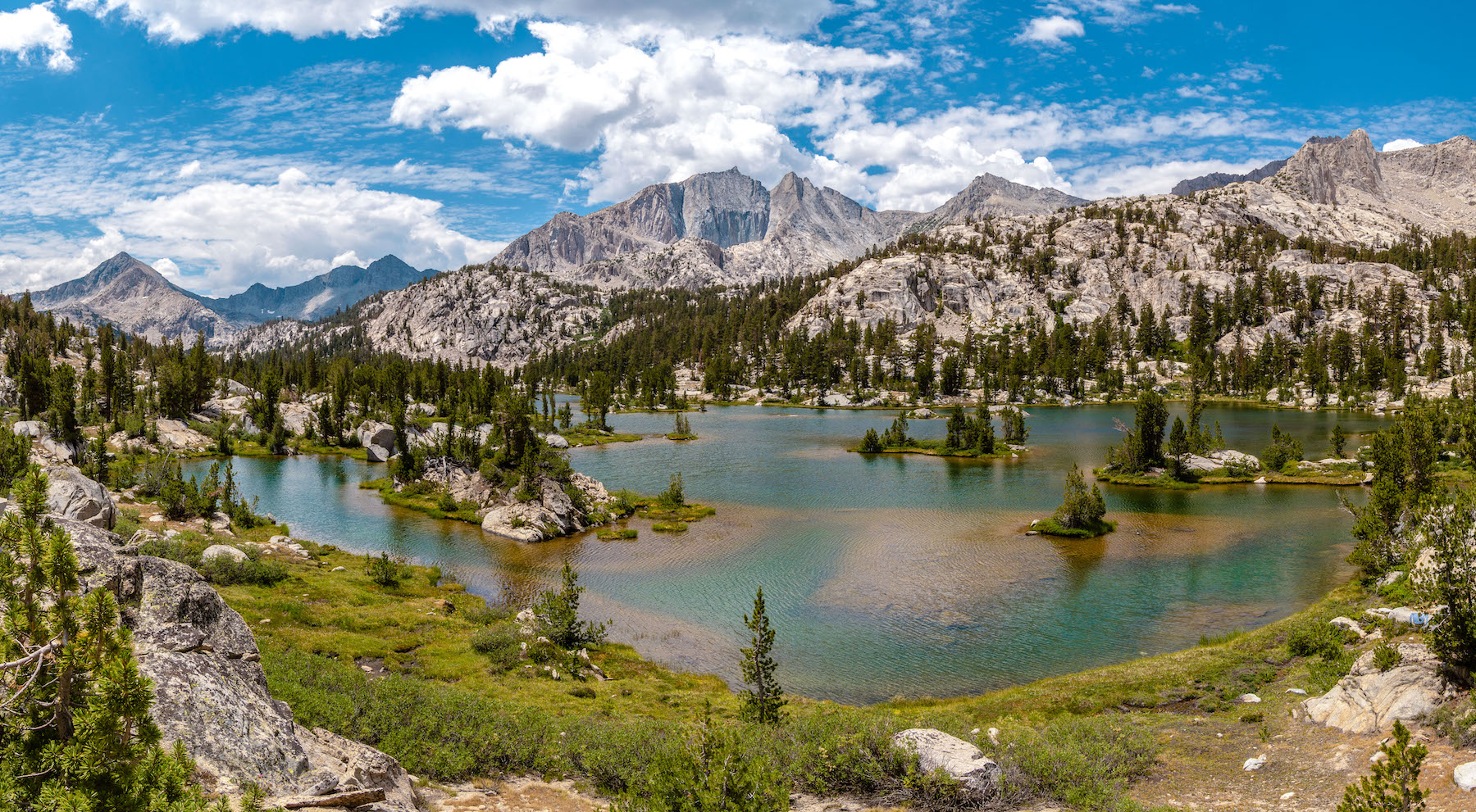 60 Lake Basin in Kings Canyon National Park