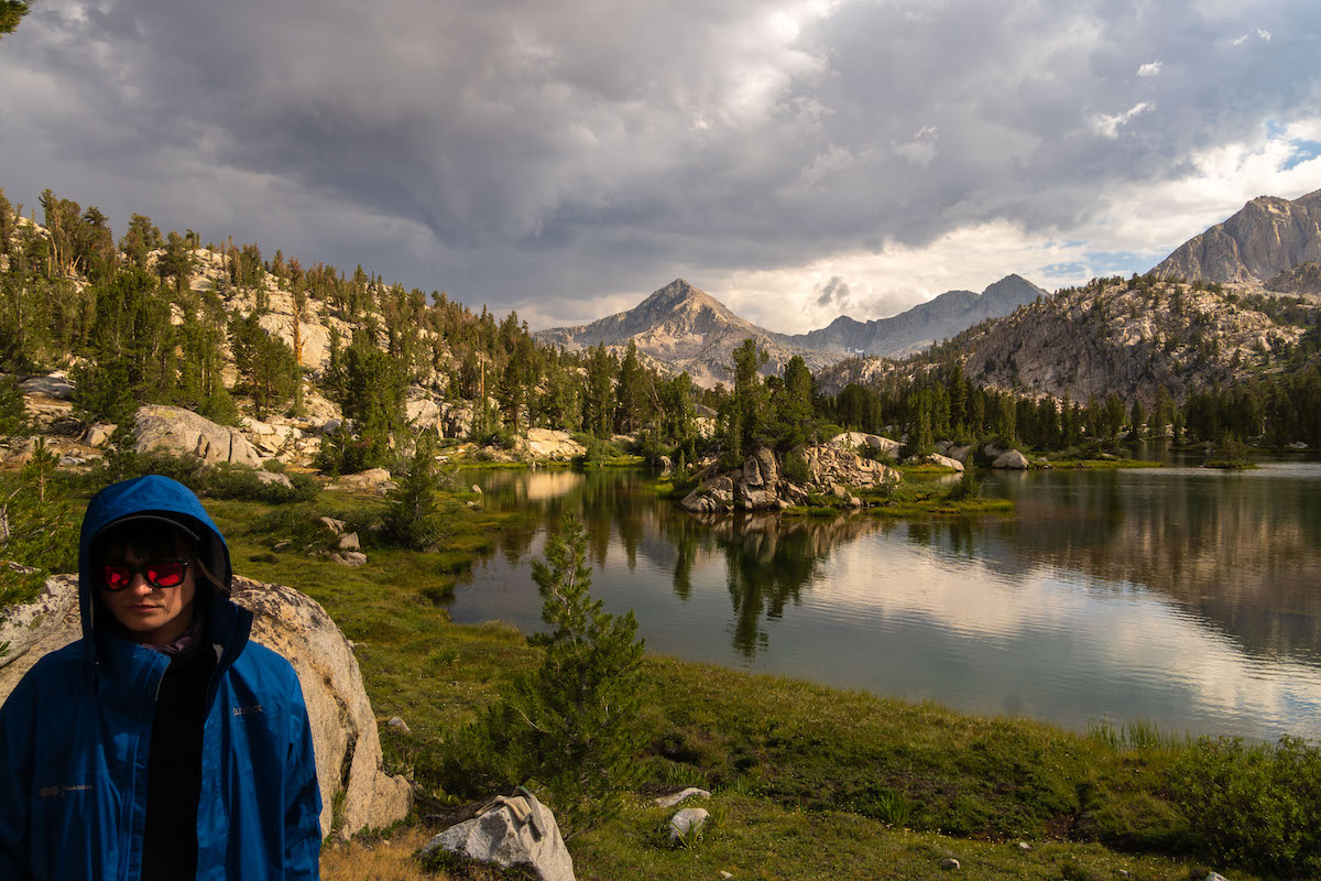 Sam Stych in the Sixty Lake Basin in Kings Canyon National Park
