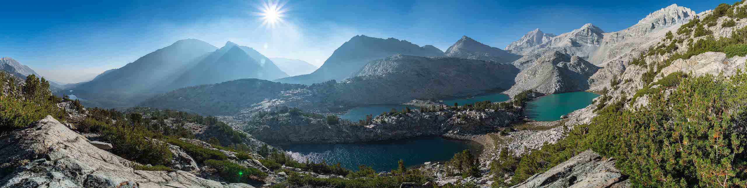 Treasure Lakes in the Sierras