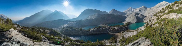 Treasure Lakes in the Eastern Sierras