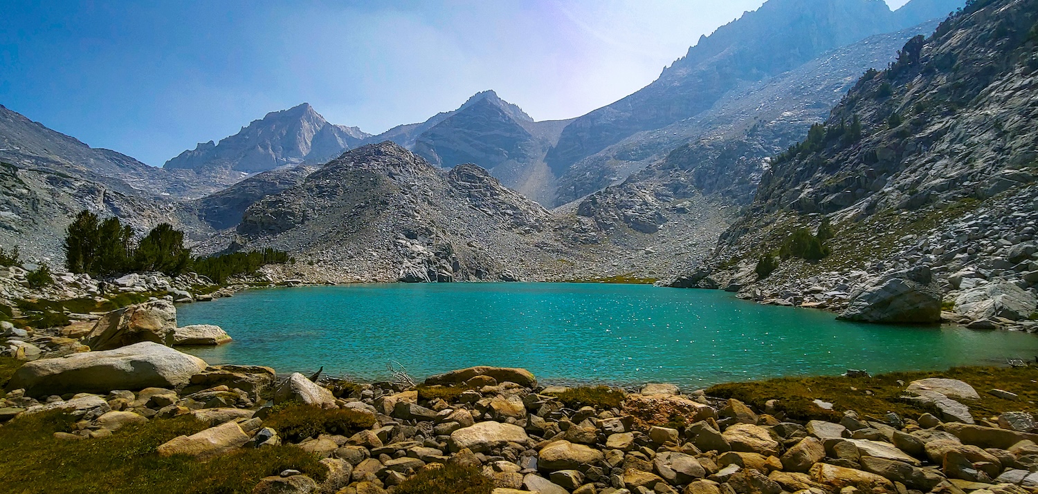 Treasure Lakes in the Little Lakes Valley in the Eastern Sierras