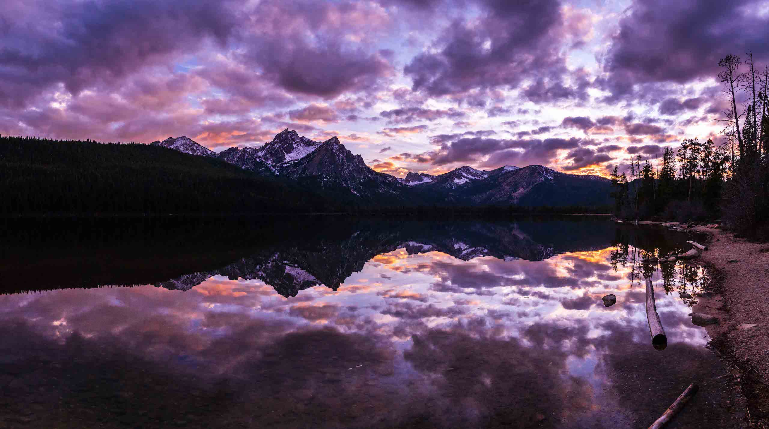 Stanley Lake in Idaho's Sawtooth Mountains