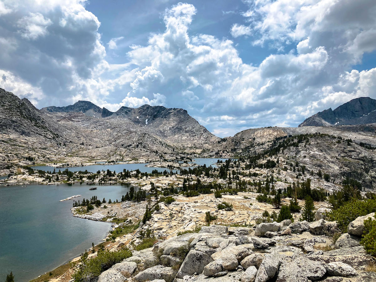 Marie Lake along the John Muir Trail - Pacific Crest Trail