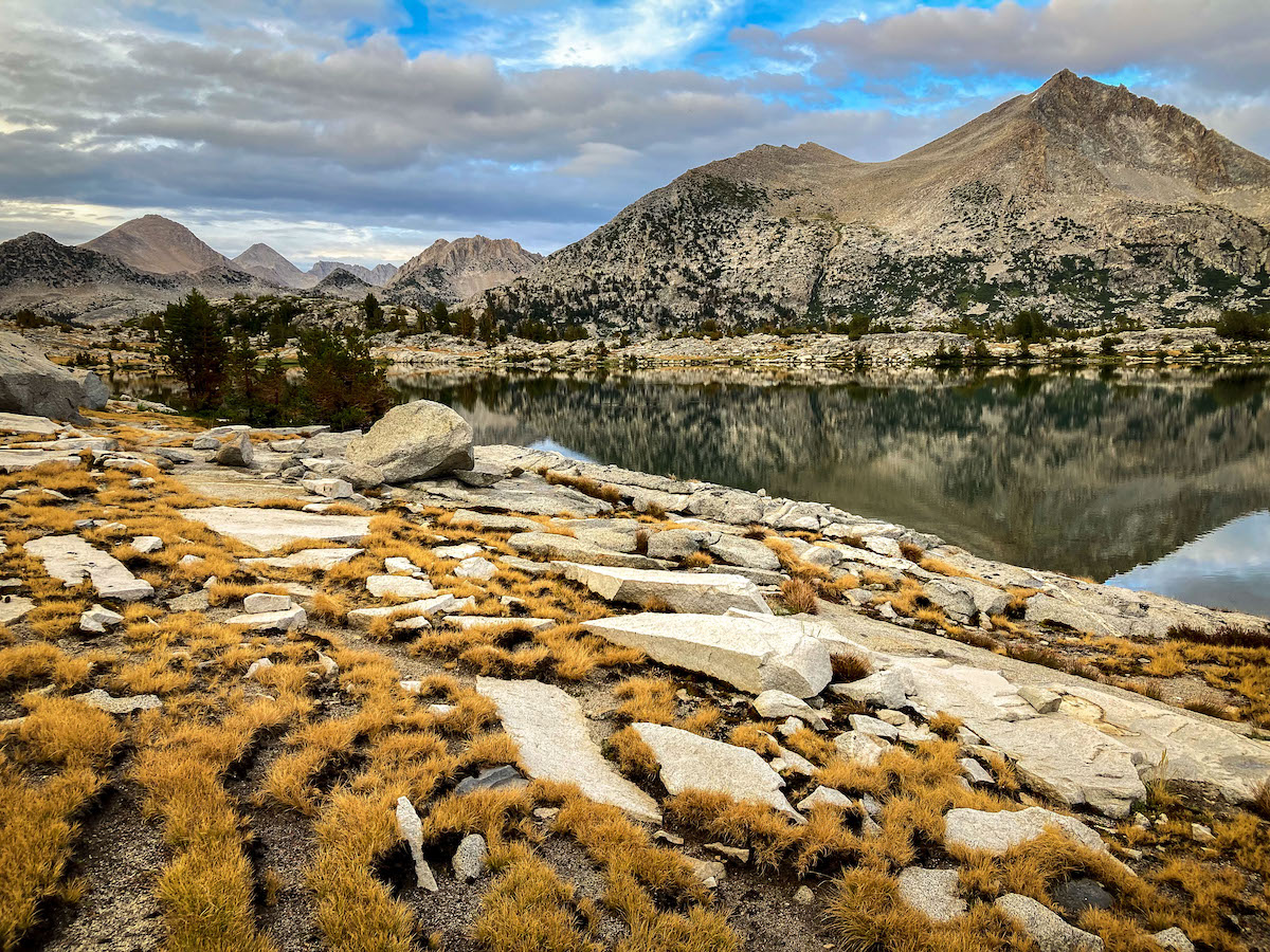 Marie Lake along the John Muir Trail - Pacific Crest Trail
