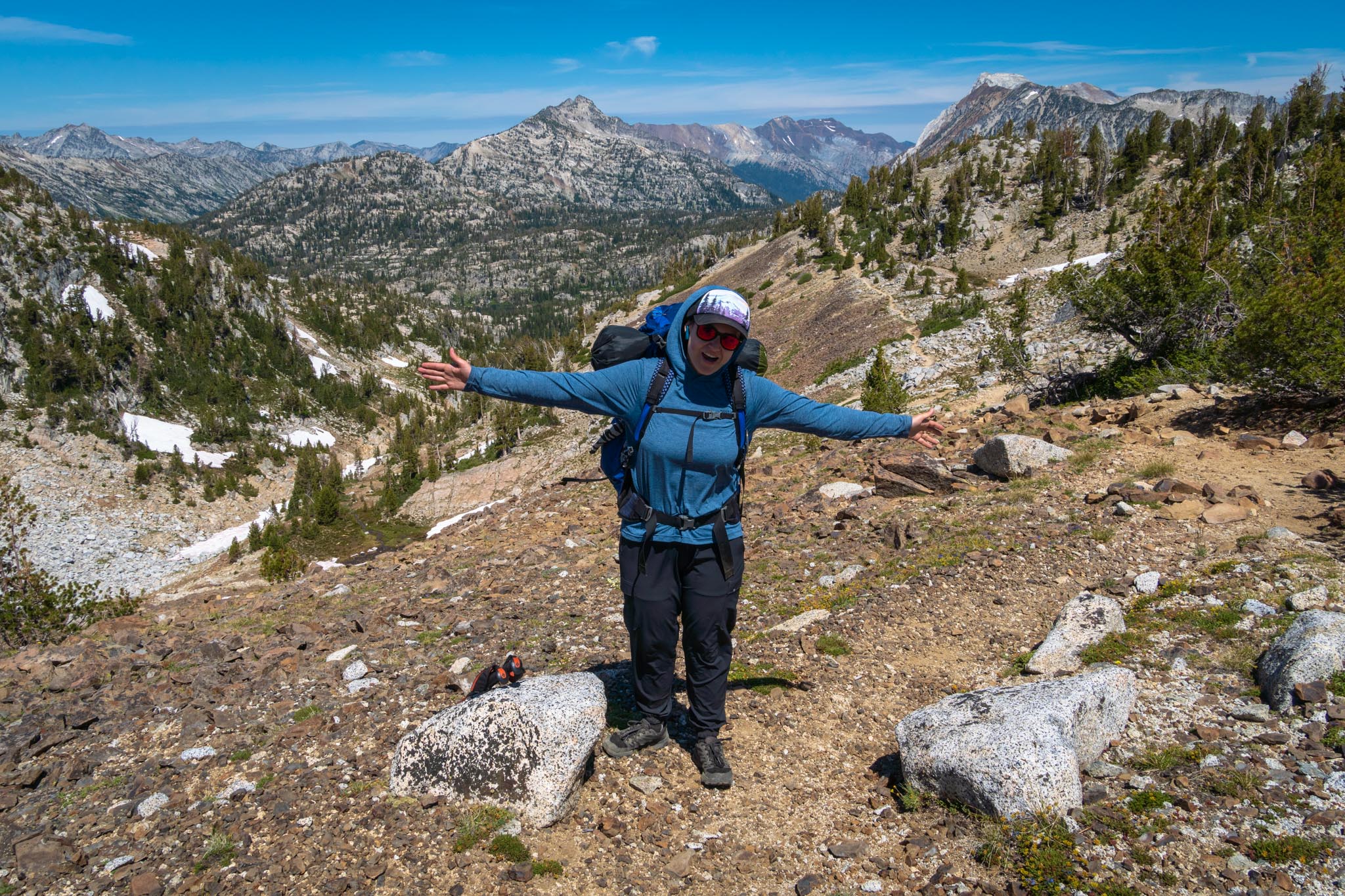 Sam at the pass