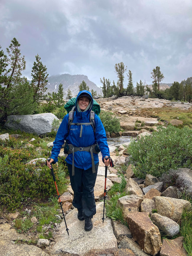 Sam Stych on the John Muir Trail