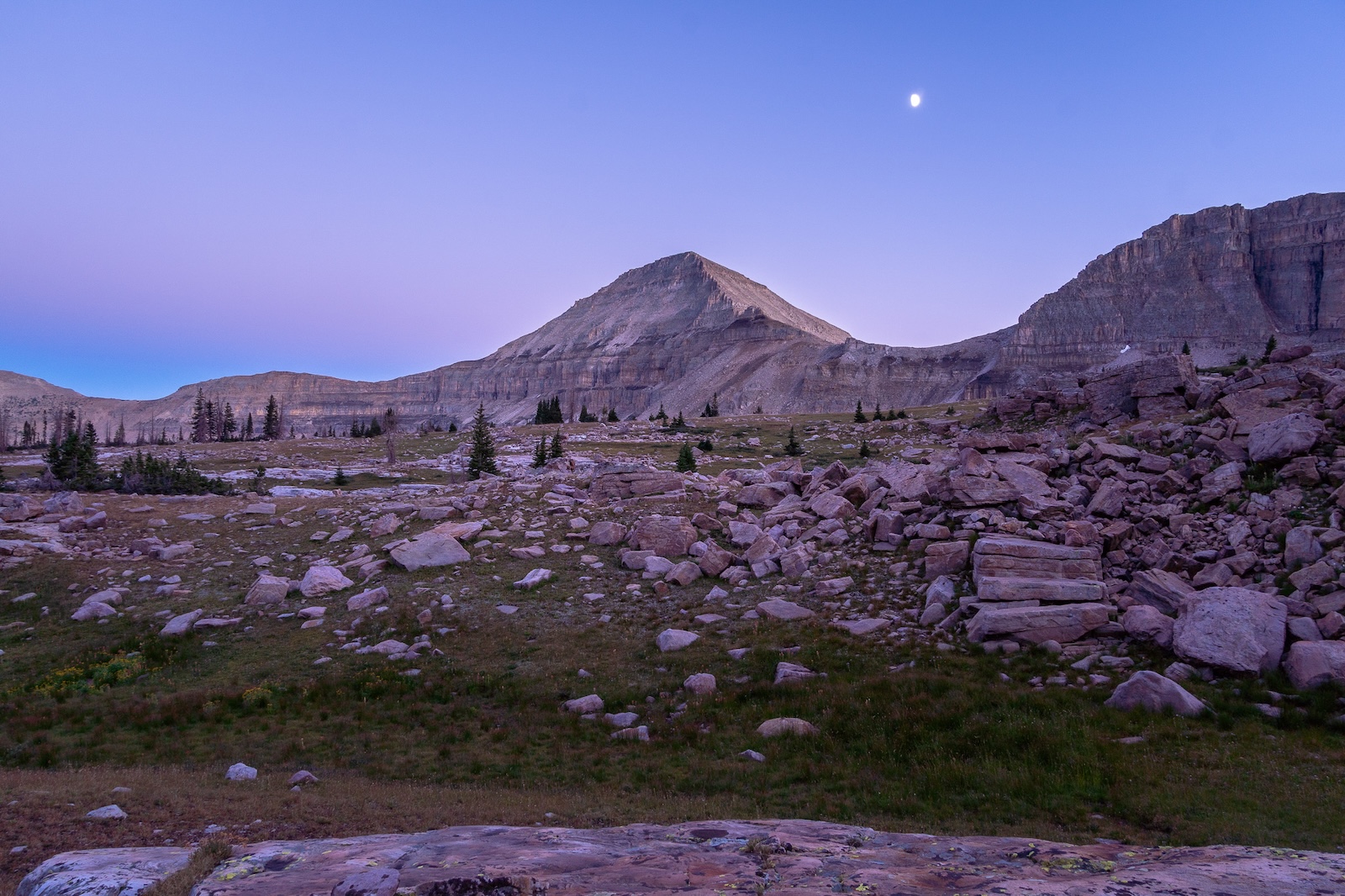 Mt. Agassiz in Utah's Uinta Mountains