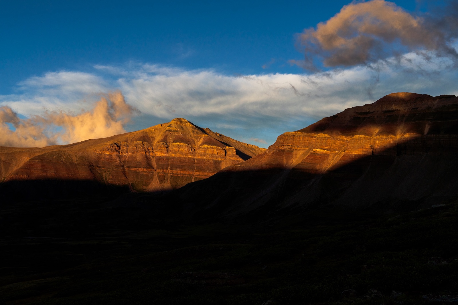 Henrys Basin in Utah's Uinta Mountains