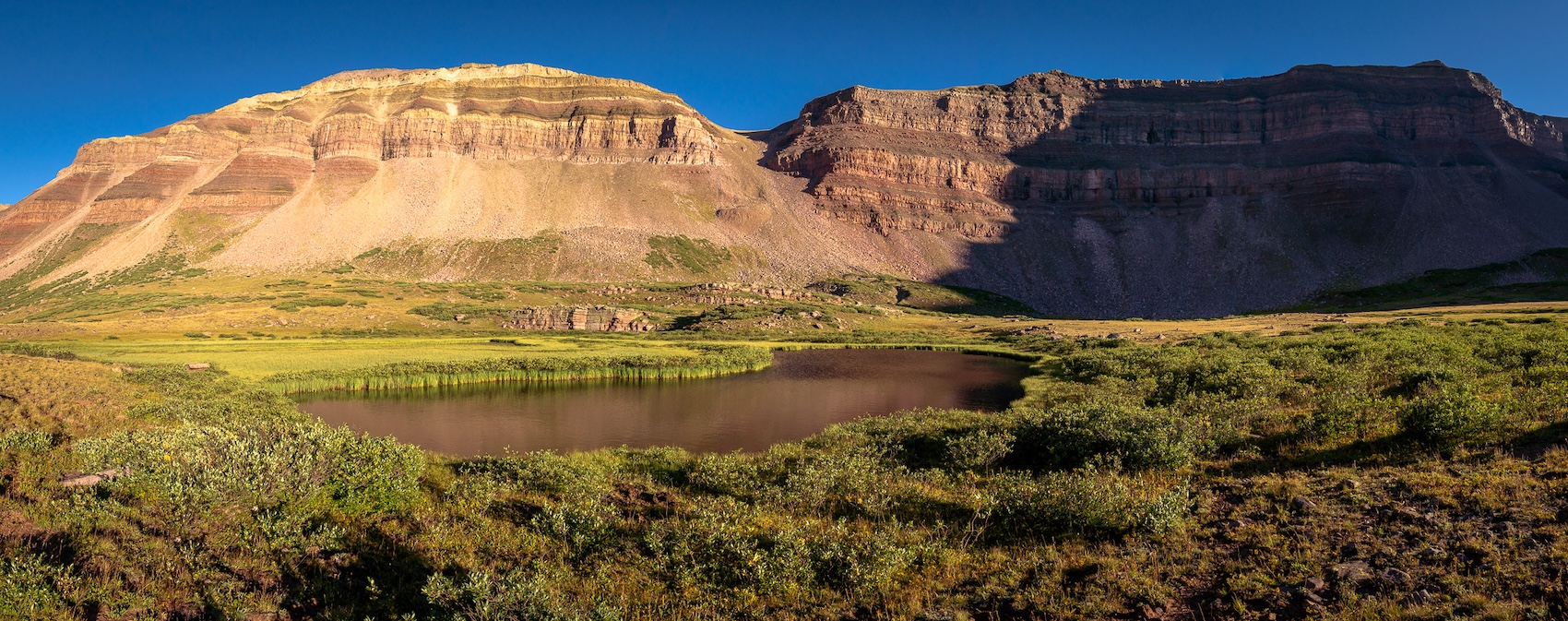 Henrys fork Basin in Utah's Uinta Mountains