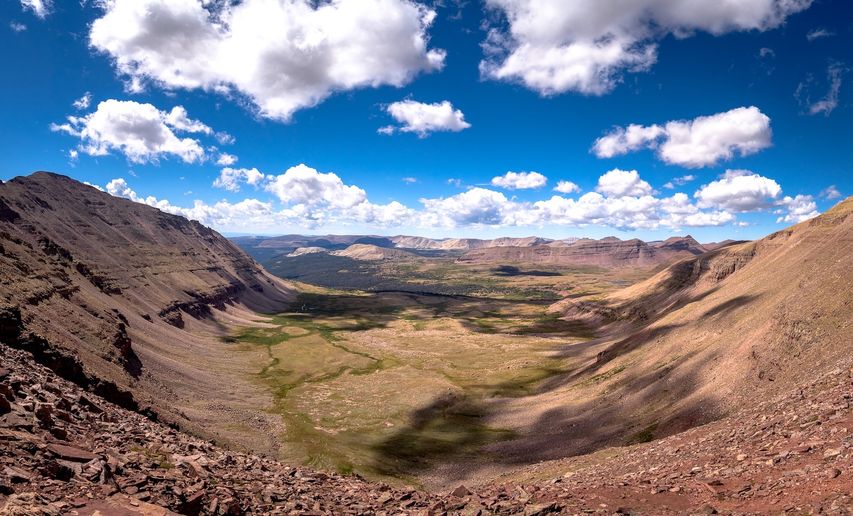Anderson Pass in Utah's Uinta Mountains.  Photo by Brock Dallman