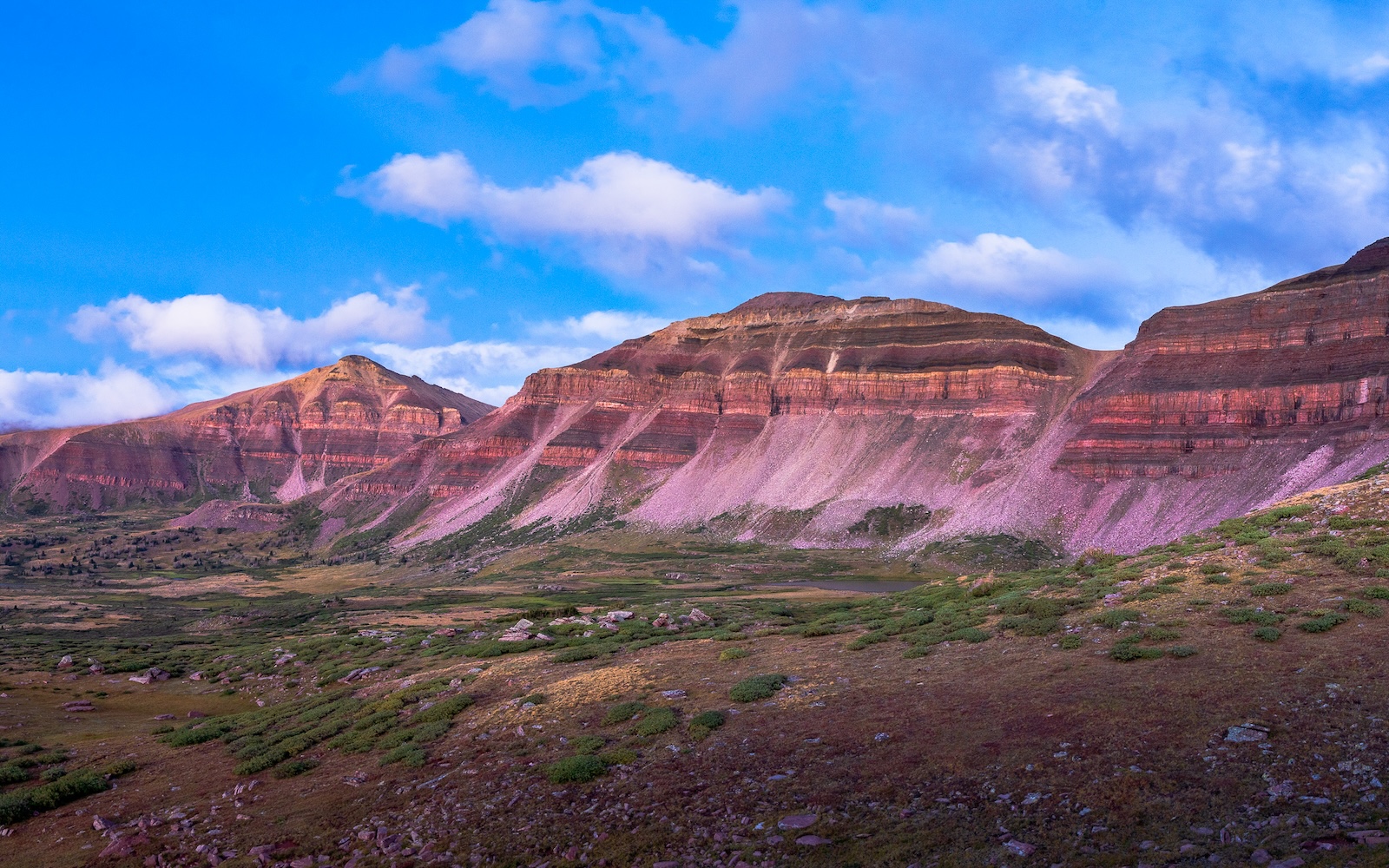 Henrys fork Basin in Utah's Uinta Mountains