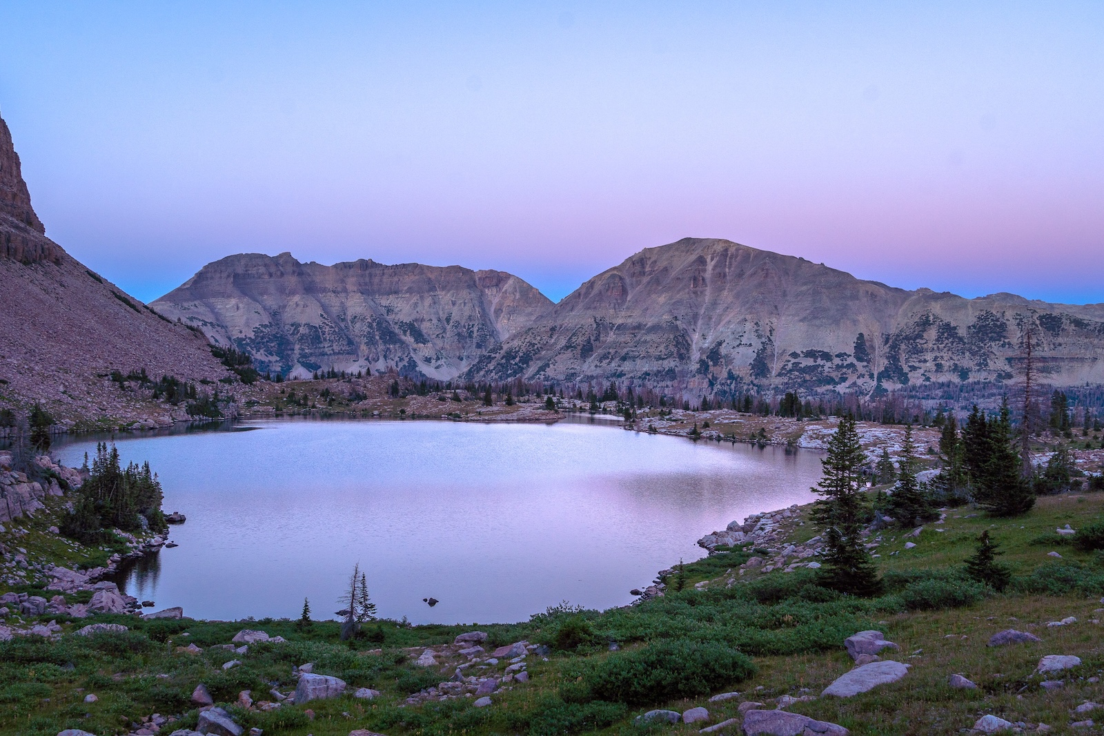 McPheters Lake in Utah's Uinta Mountains