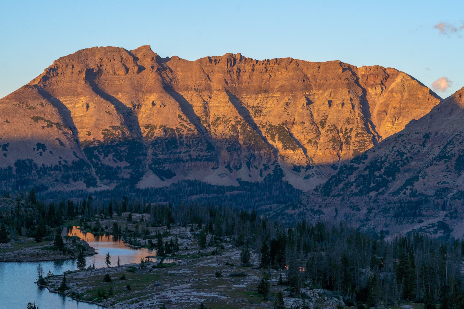 Middle Basin in Utah's Uinta Mountains