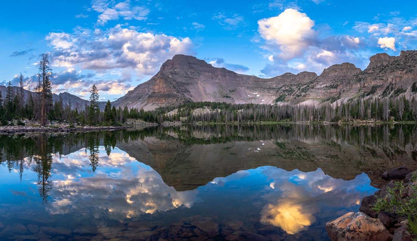 Ostler Lake in Utah's Uinta Mountains