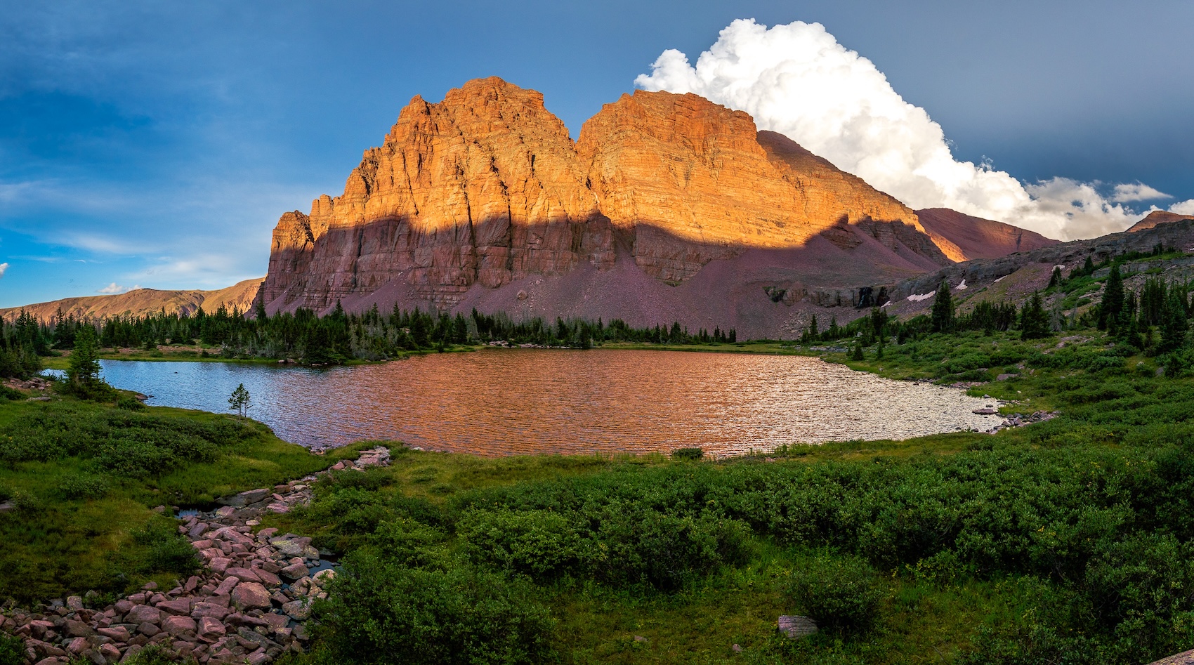 Red Castle in Utah's Uinta Mountains