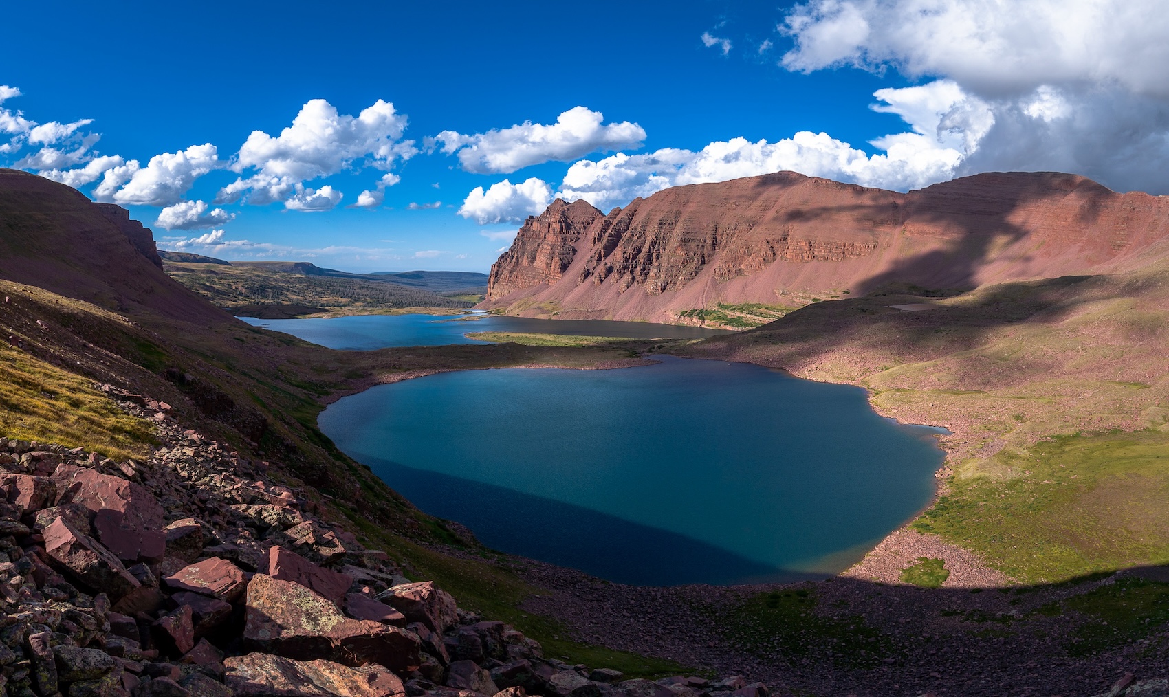 Red Castle Lake in Utah's Uinta Mountains