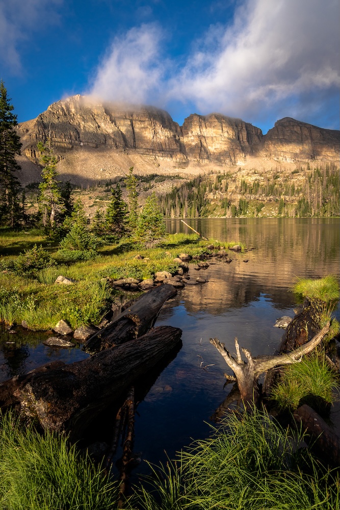 Ryder Lake in Utah's Uinta Mountains