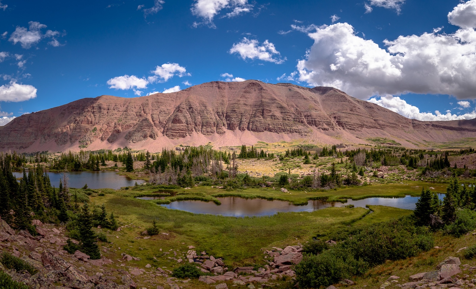 Smiths Fork Basin in Utah's Uinta Mountains.  Photo by Brock Dallman
