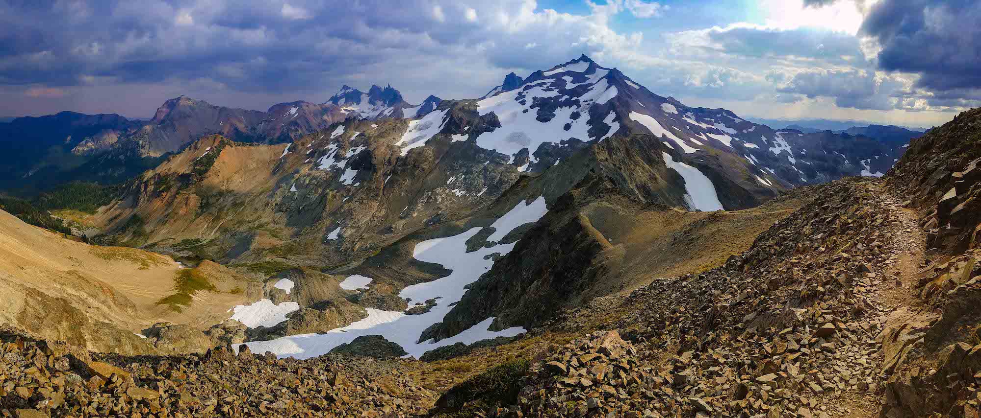 Ol' Snowy Mountain, Goat Rocks Wilderness, Washington. Photo by Brock Dallman
