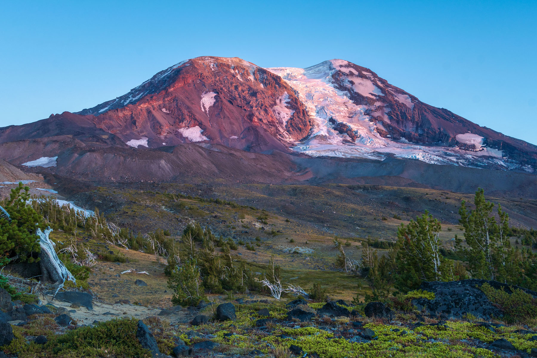 Mt. Adams, Washington. Photo by Brock Dallman