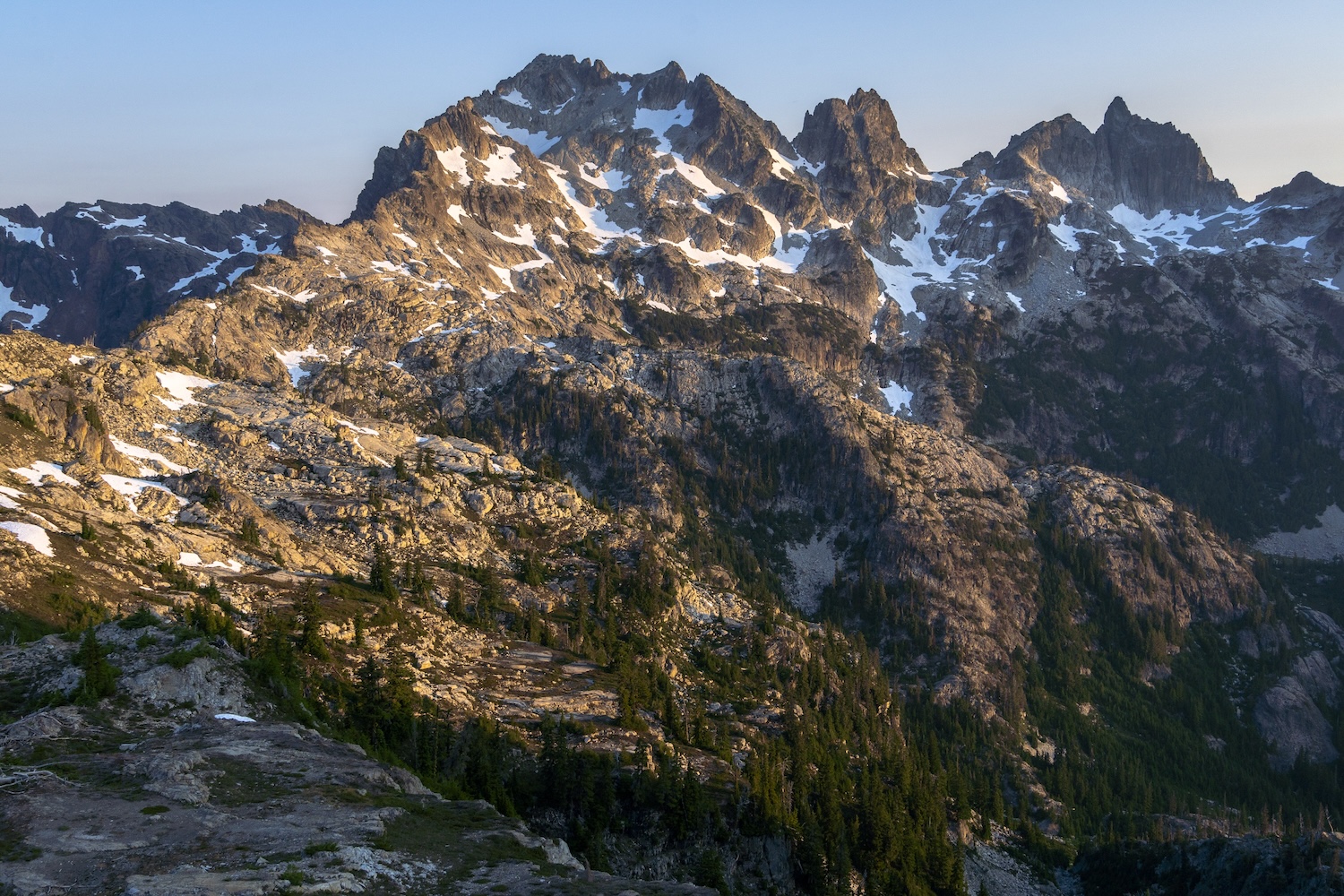 Summit Chief in Washington's Alpine Lakes Wilderness. Photo by Brock Dallman
