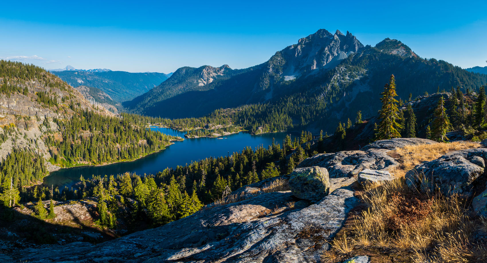 Three Queens Mountains, Alpine Lakes Wilderness Washington. Photo by Brock Dallman