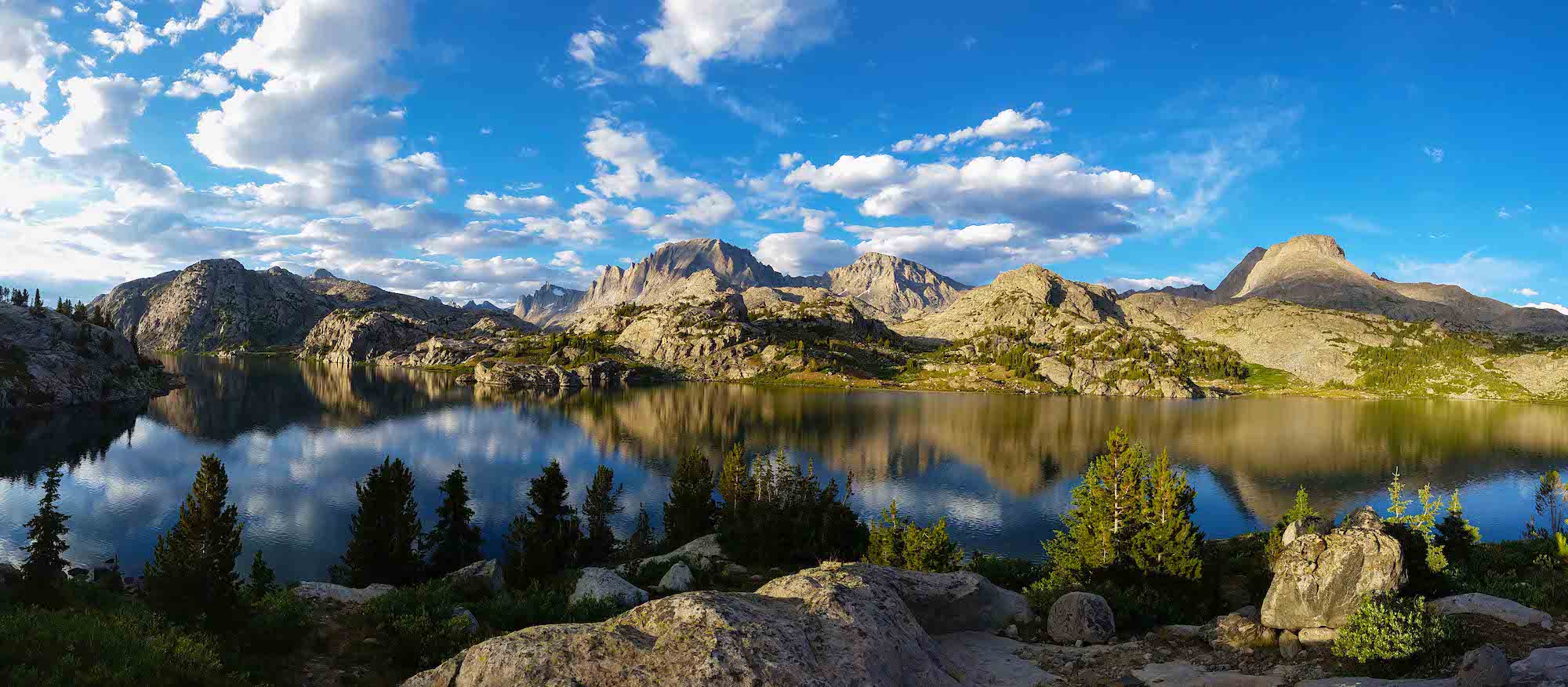 Island Lake Evening in Wyoming's Wind River Range. Photo by Brock Dallman