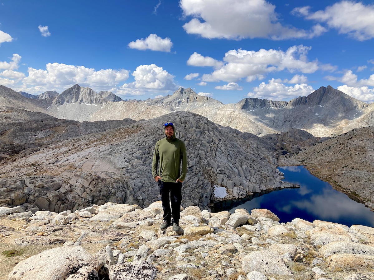 Bear Lakes Basin Panorama in the Eastern Sierras