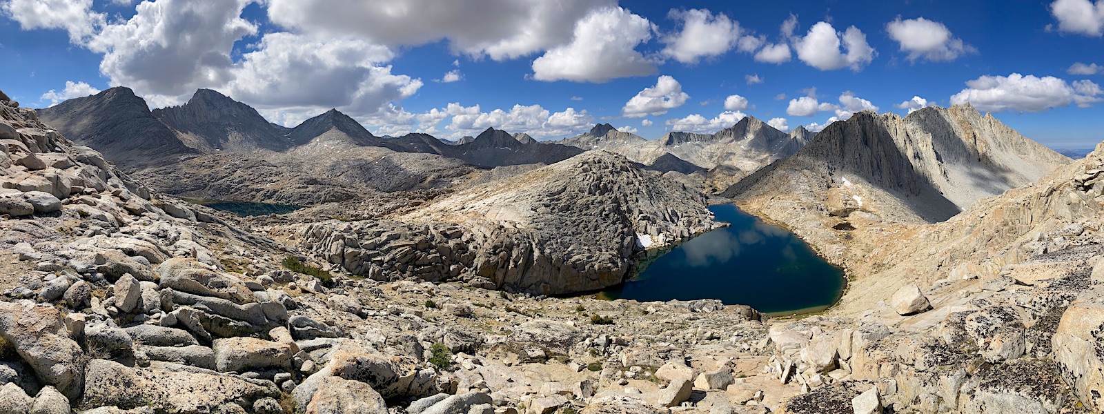 Bear Lakes Basin in California's Eastern Sierras